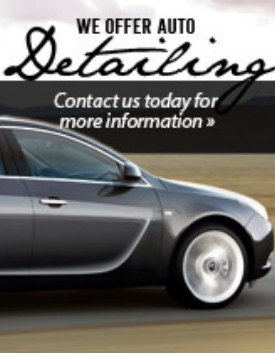 We Offer Auto Detailing
